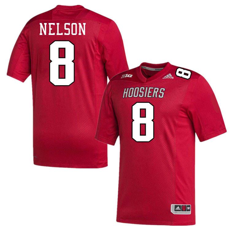 PJ Nelson Indiana Jerssey,Indiana University Hooisers Football Jersey,Uniforms-Retro Crimson